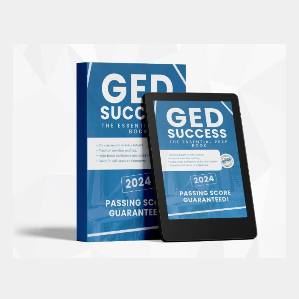 GED SUCCESS - E-Book + Printed Book