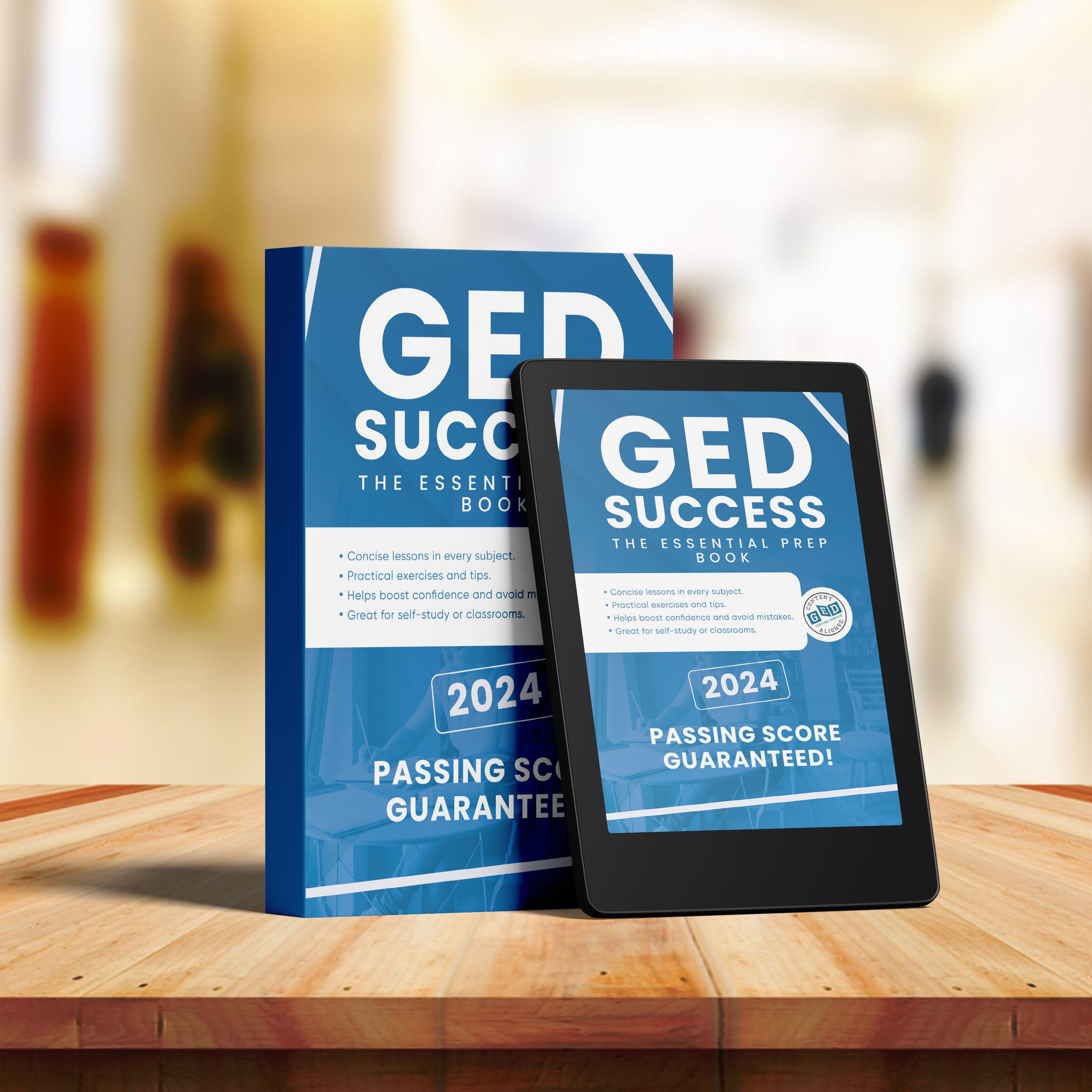 GED SUCCESS - E-Book + Printed Book